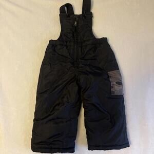 PacificTrail Snow Bib Pants Size 18m Overalls Black